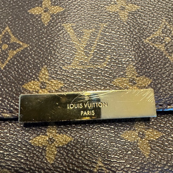 Louis Vuitton Brown Monogram Crossbody with Gold Chain